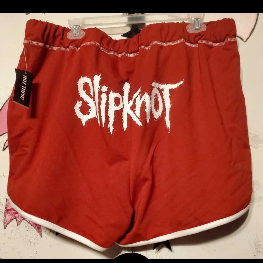 Hot Topic Slipknot Gothic Shorts Killstar Dollskill Widow Sourpuss